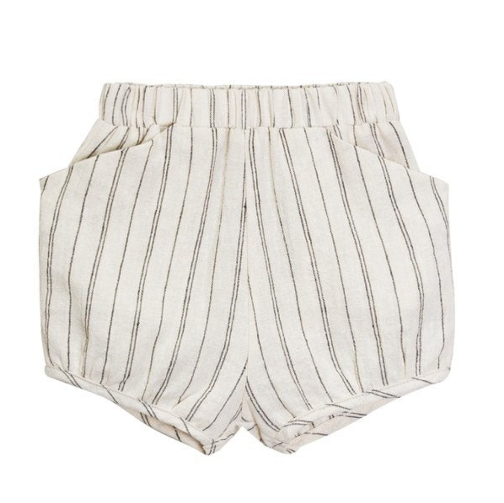 Go Gently Nation Organic Cotton & Hemp Natural Woven Shorts - Girls size 4